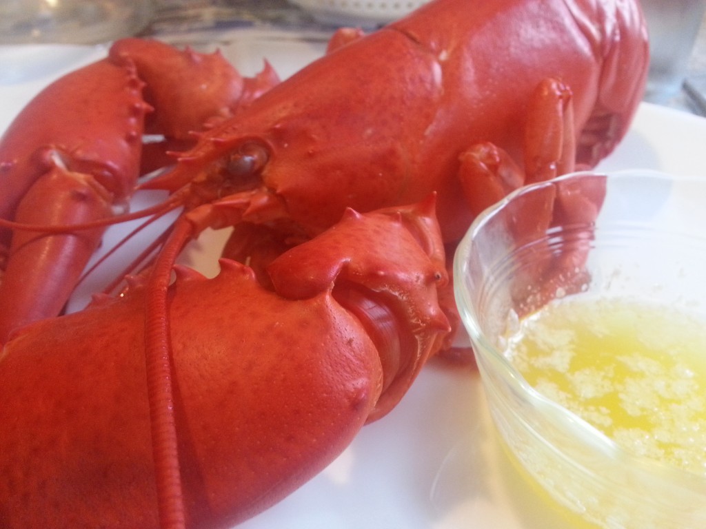 Lobster and butter
