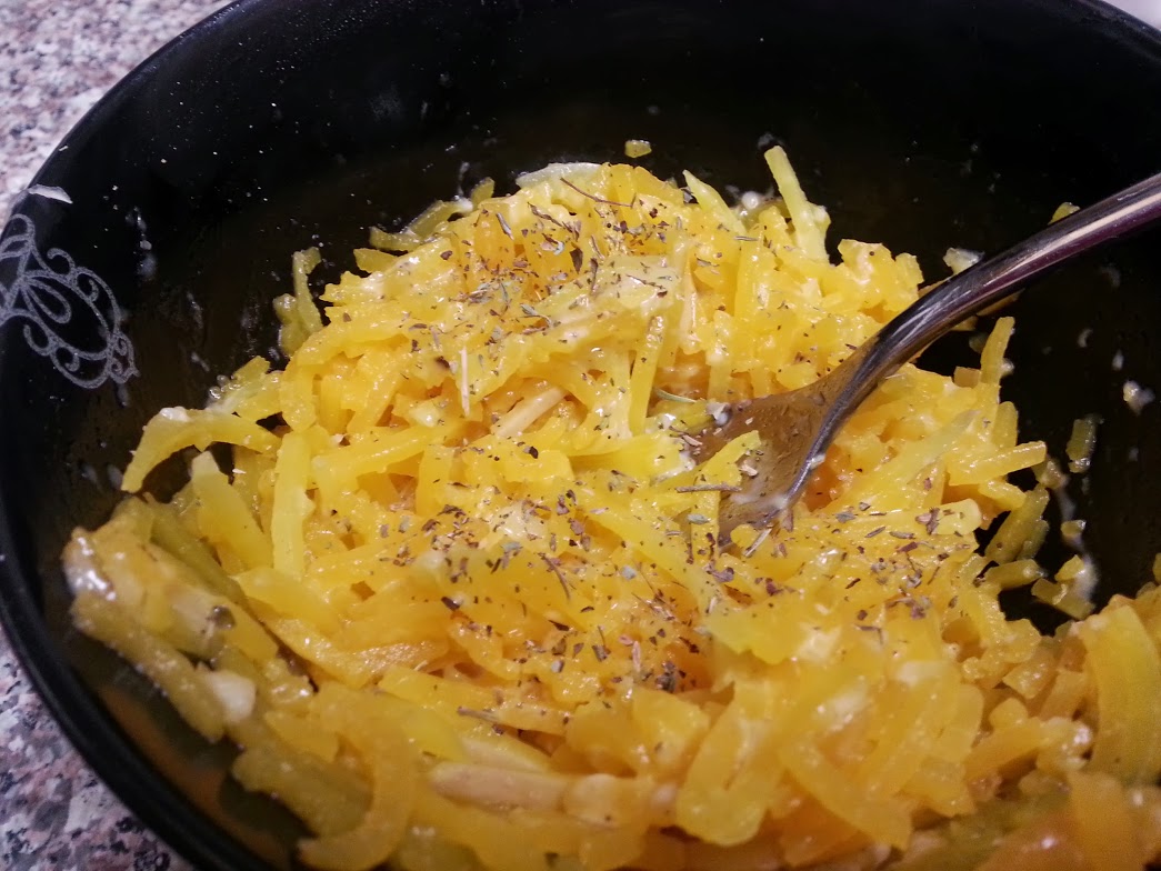Butternut Squash Noodles - a bowl full of comfort food