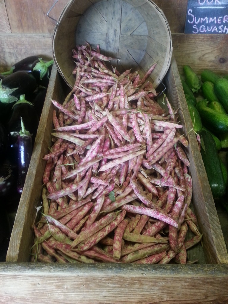 Purple white beans - I've never seen anything like these before