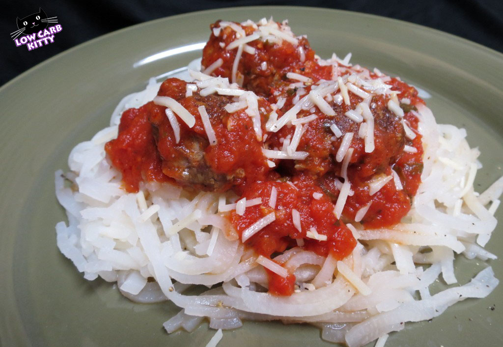 Recipe Spaghetti And Wild Boar Balls Low Carb Kitty 