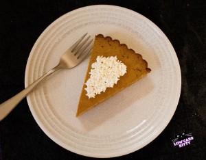 Low carb pumpkin pie