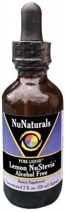 NuNaturals Liquid Stevia Lemon NuStevia Alcohol Free