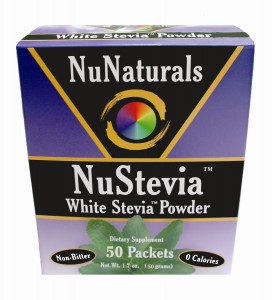 NuStevia 50 Packets NuNaturals Stevia