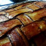 Bacon wrapped meatloaf