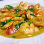 low carb seafood curry