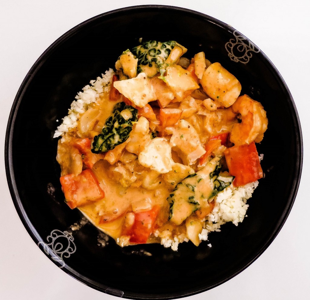 Recipe Low Carb Seafood Curry